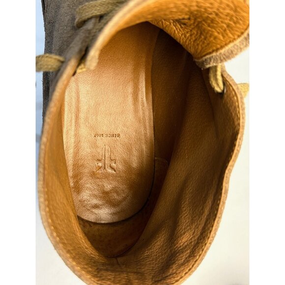 Frye Bowery Chukka Men\'s Ankle Boots  9 D Beige Suede Fashion Lace Up main image 8